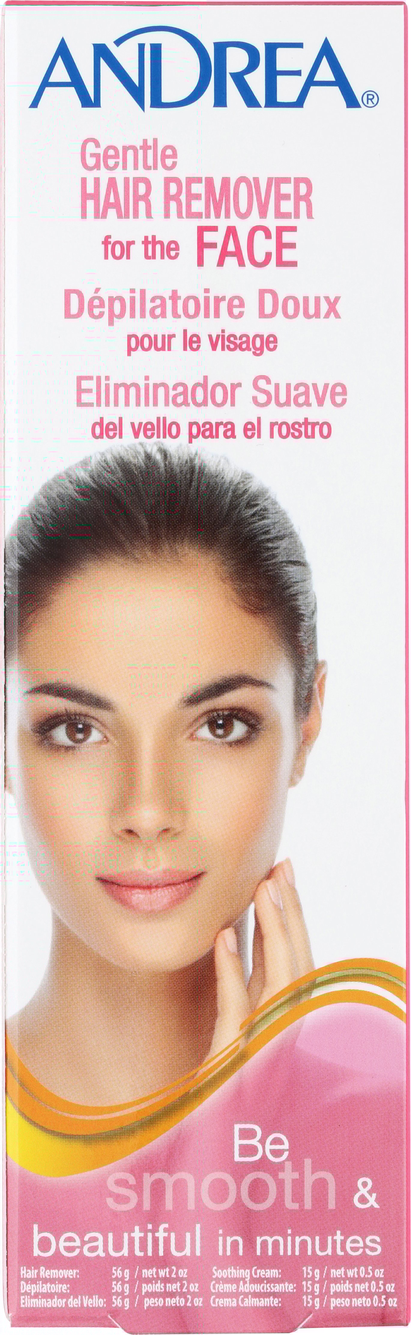 Andrea Gentle Hair Remover Face 56 g + 15 g