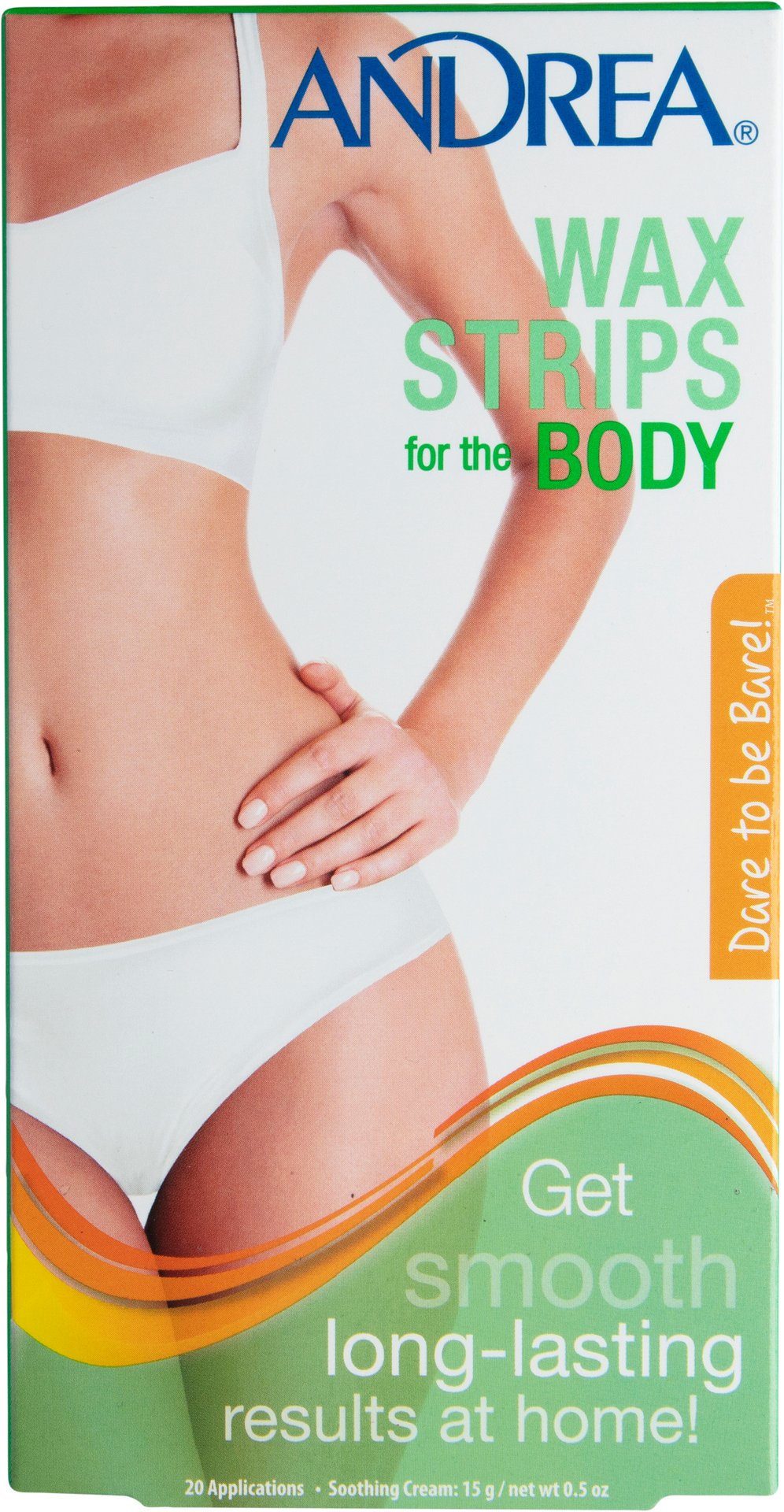 Andrea Wax Strips Body 10 st