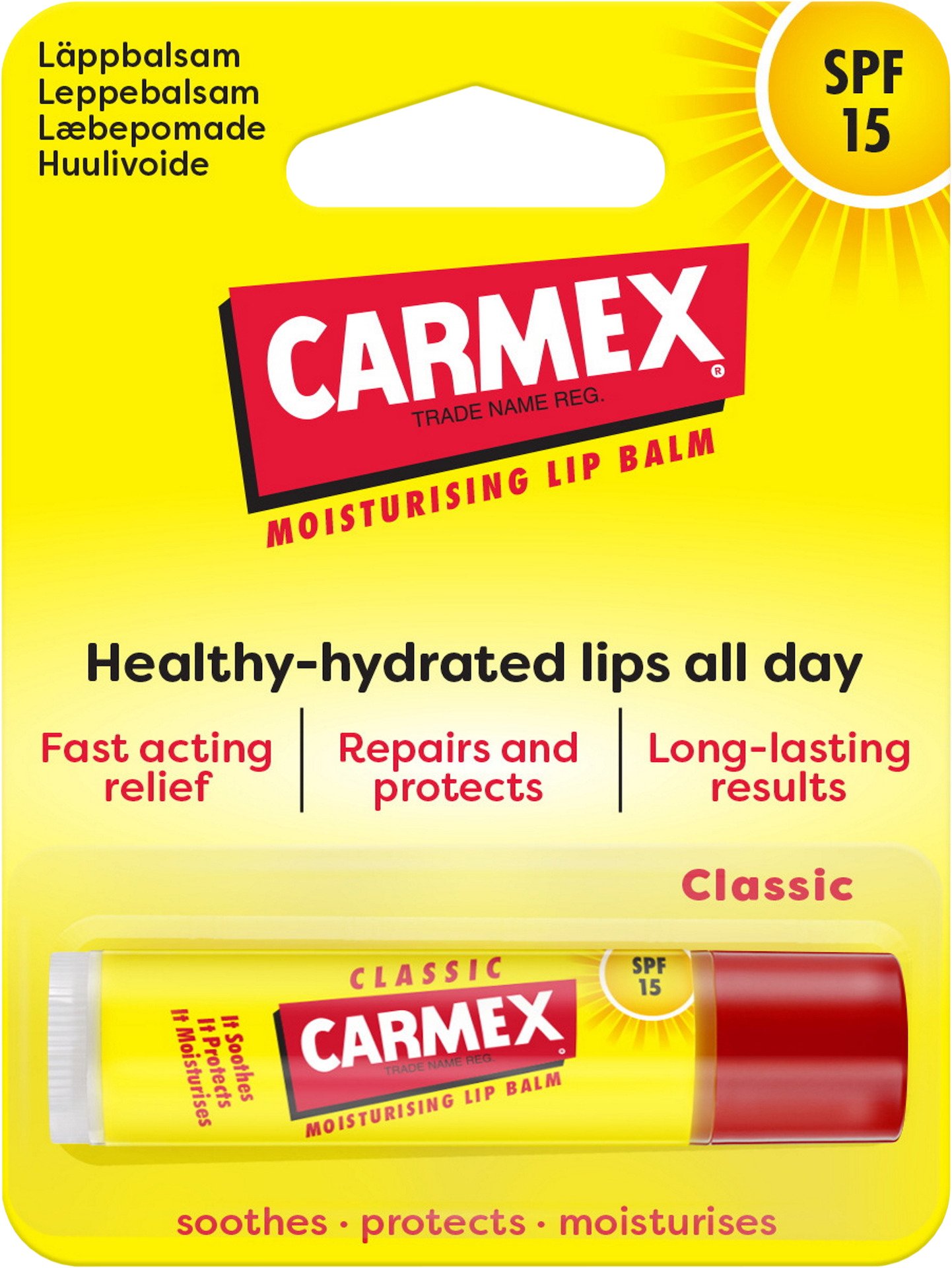 Carmex Läppbalsam i stick 4,25 g
