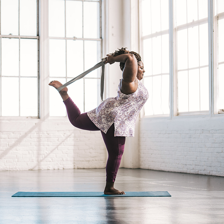 Gaiam Yoga Strap Storm L 183 cm