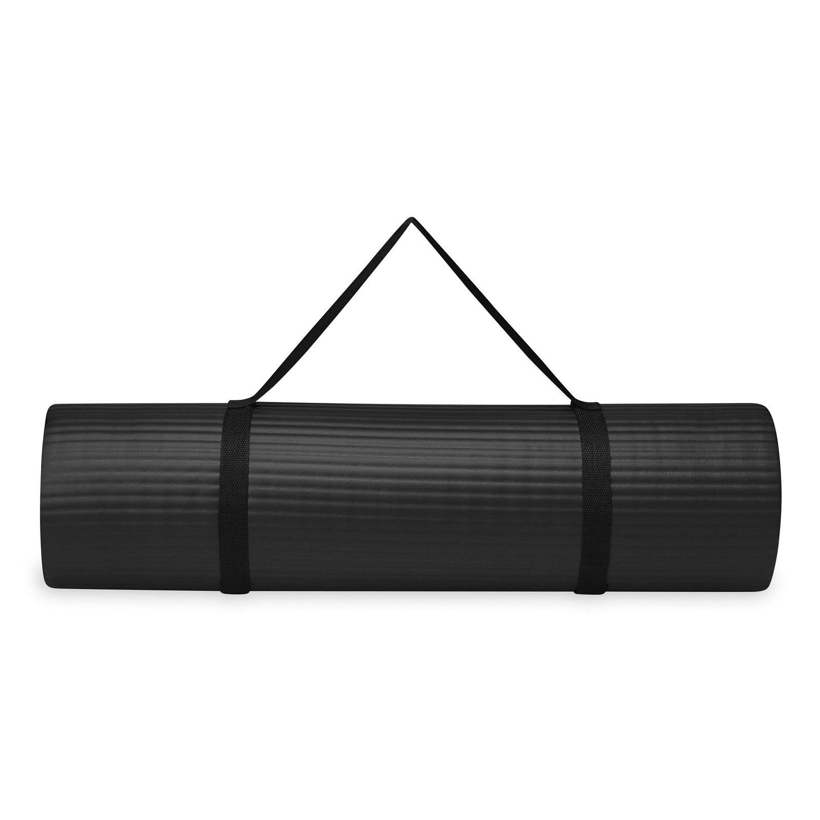 Gaiam Essentials Fitness Mat Black 10 mm