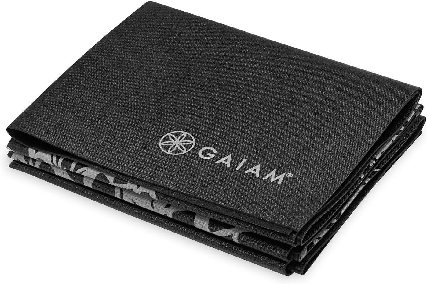 Gaiam Foldable Midnight Marrakesh Yoga Mat 2mm