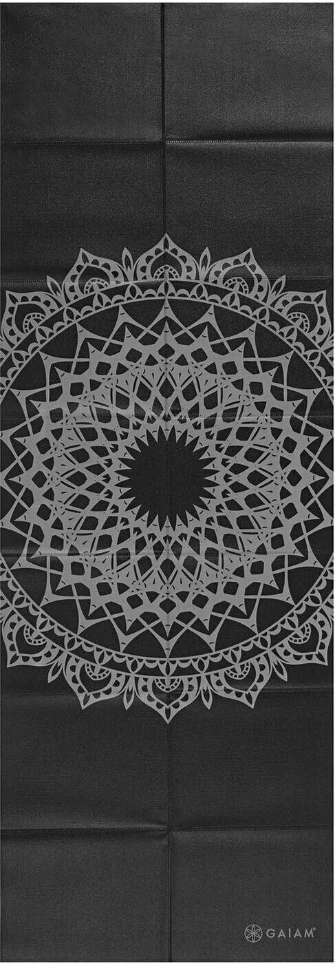 Gaiam Foldable Midnight Marrakesh Yoga Mat 2mm