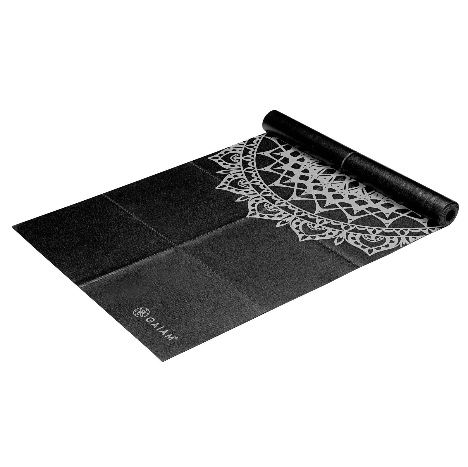 Gaiam Foldable Midnight Marrakesh Yoga Mat 2mm