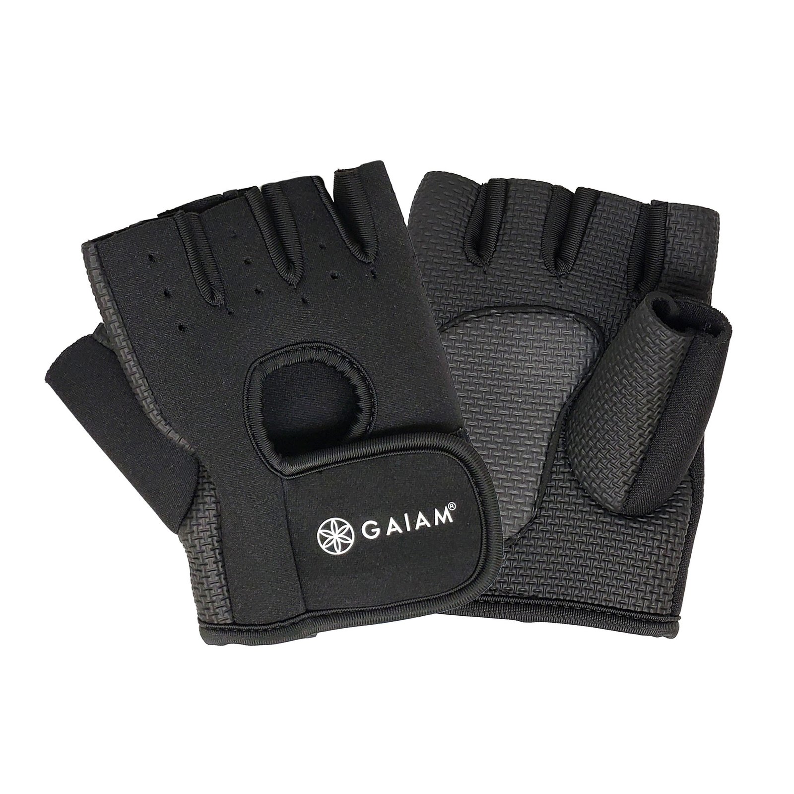 Gaiam Fitness Glove Black-Black S/M