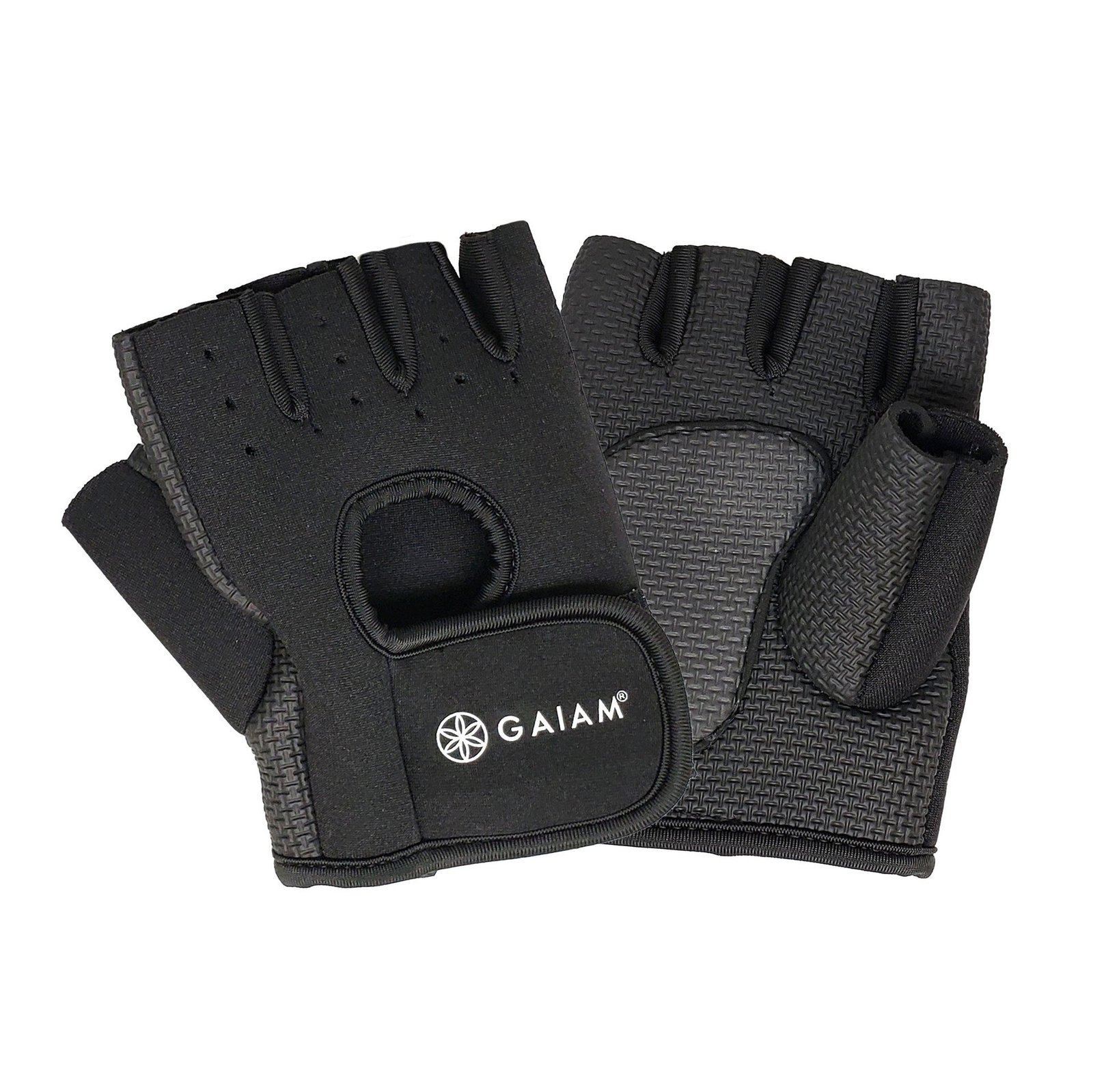 Gaiam Fitness Glove Black-Black S/M