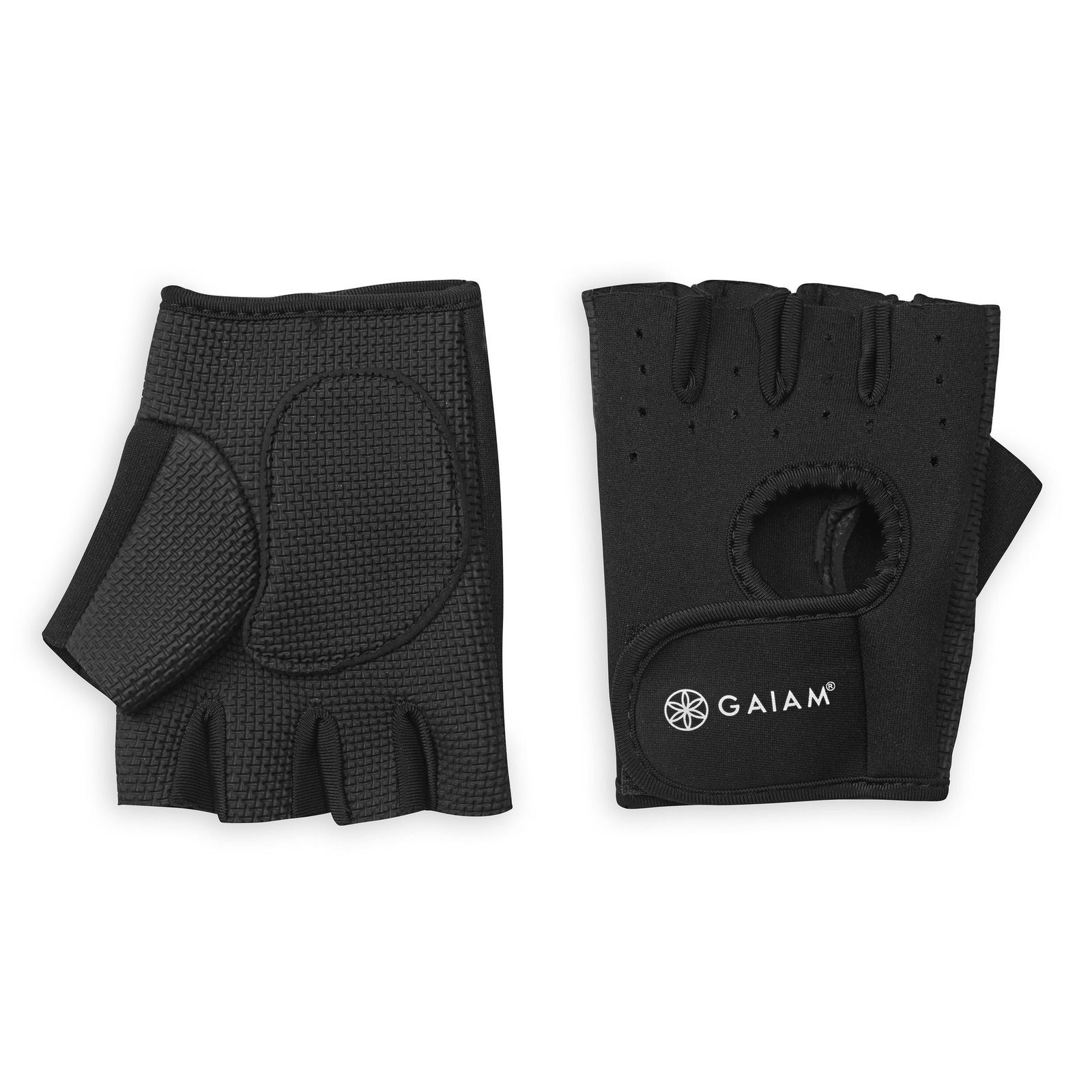 Gaiam Fitness Glove Black-Black S/M