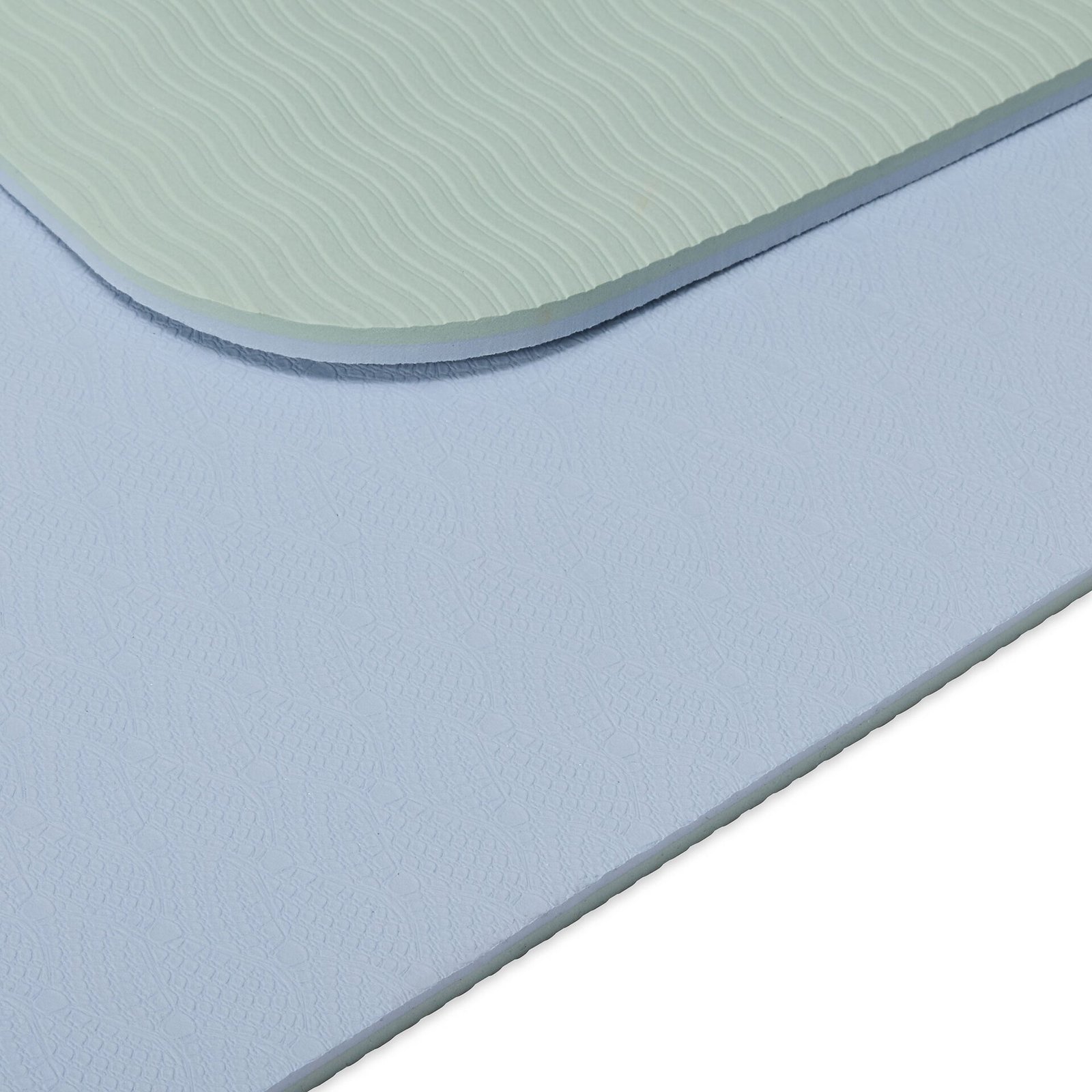 GAIAM Tpe Chambray Sea Salt Yoga Mat 6mm