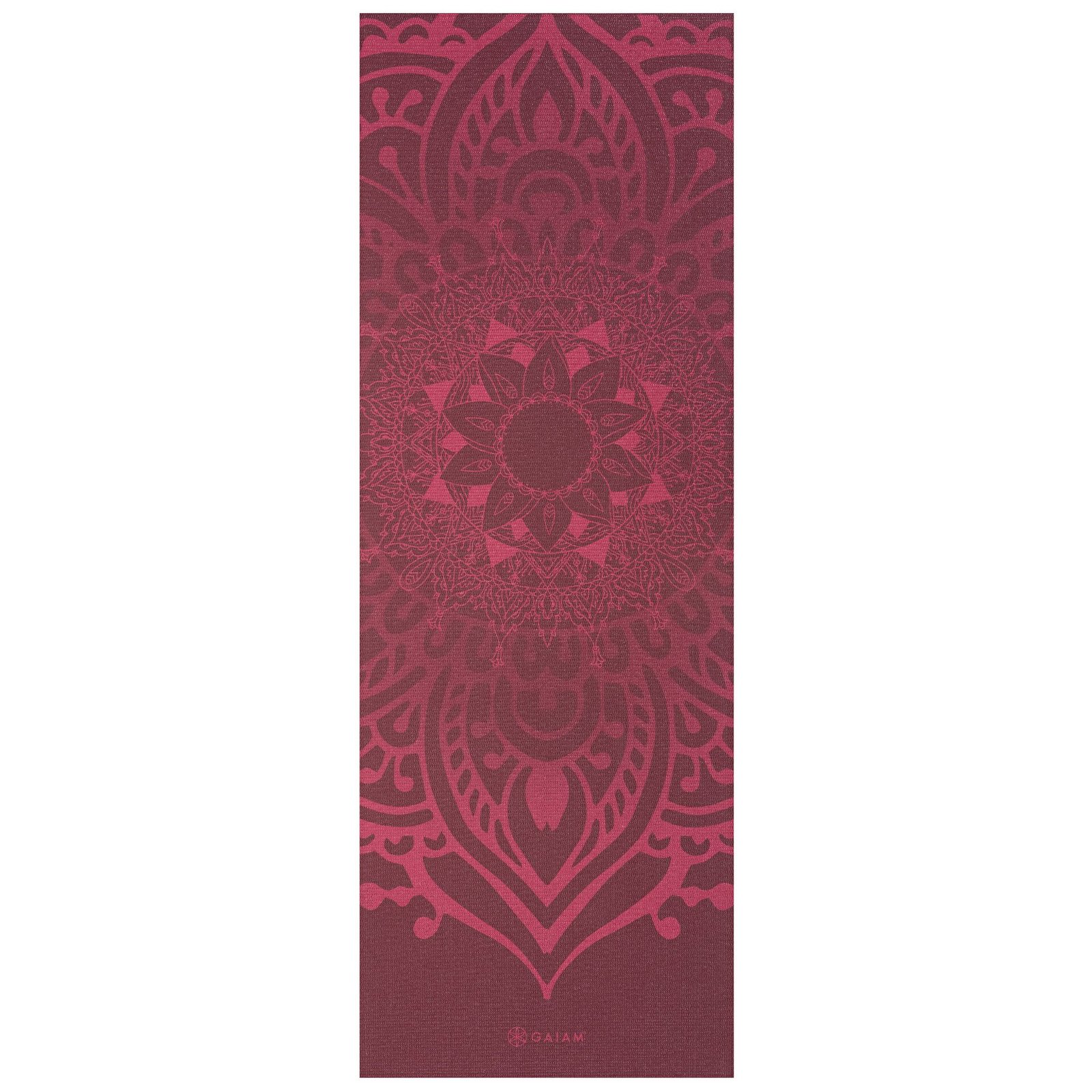 Gaiam Cherry Sundial Layers Yoga Mat Printed 5mm