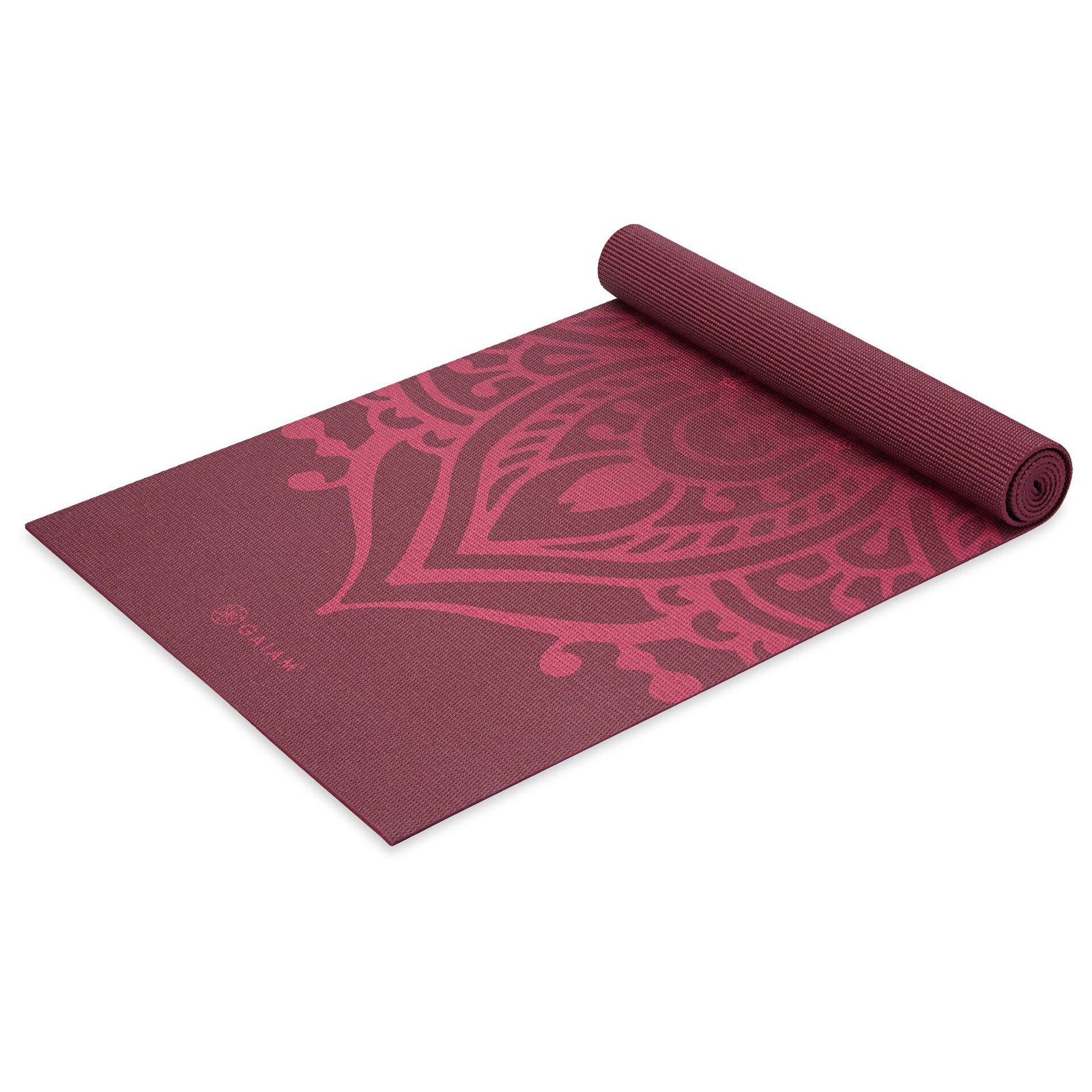 Gaiam Cherry Sundial Layers Yoga Mat Printed 5mm