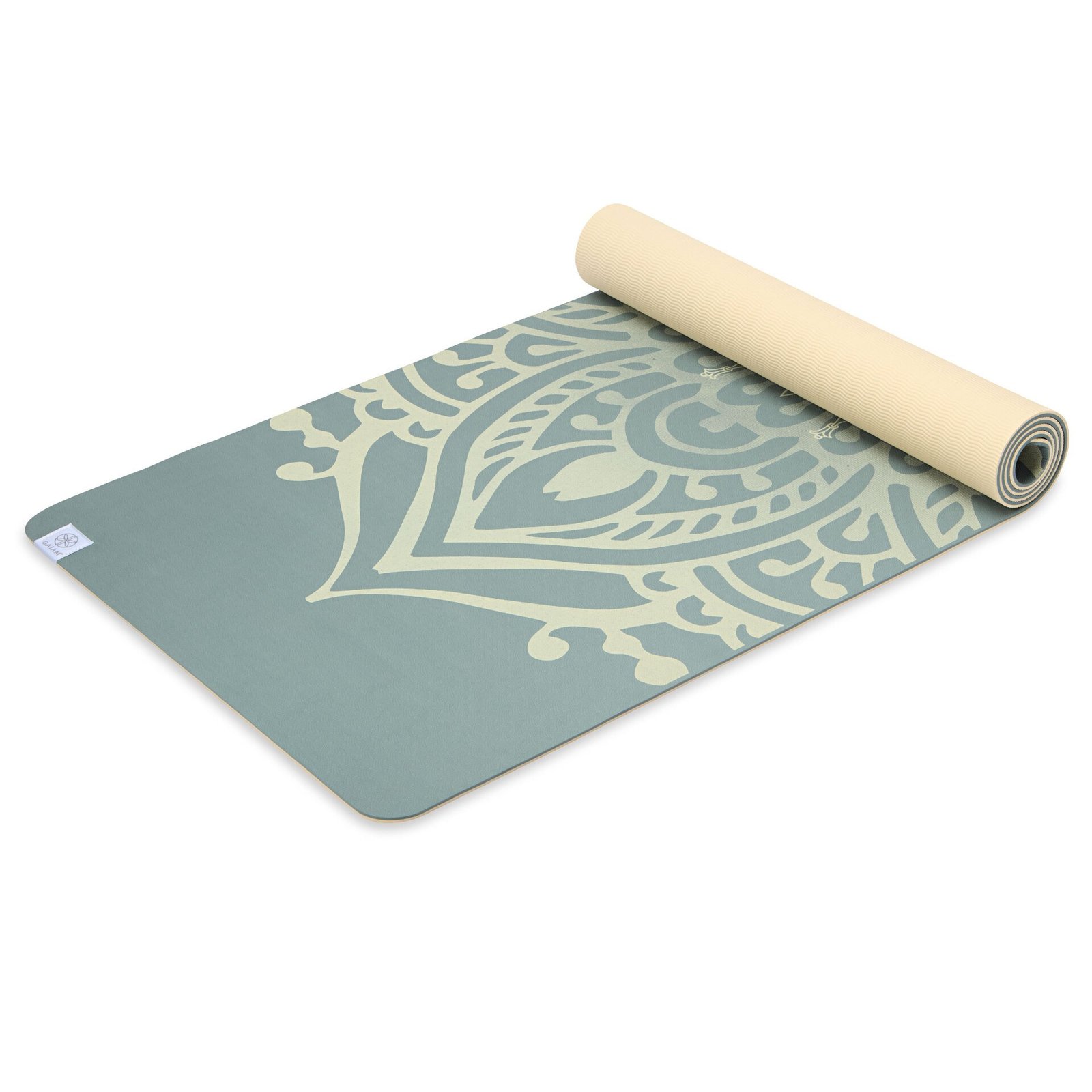 Gaiam Tpe Iceberg Sundial Layers Yoga Mat Printed 6mm