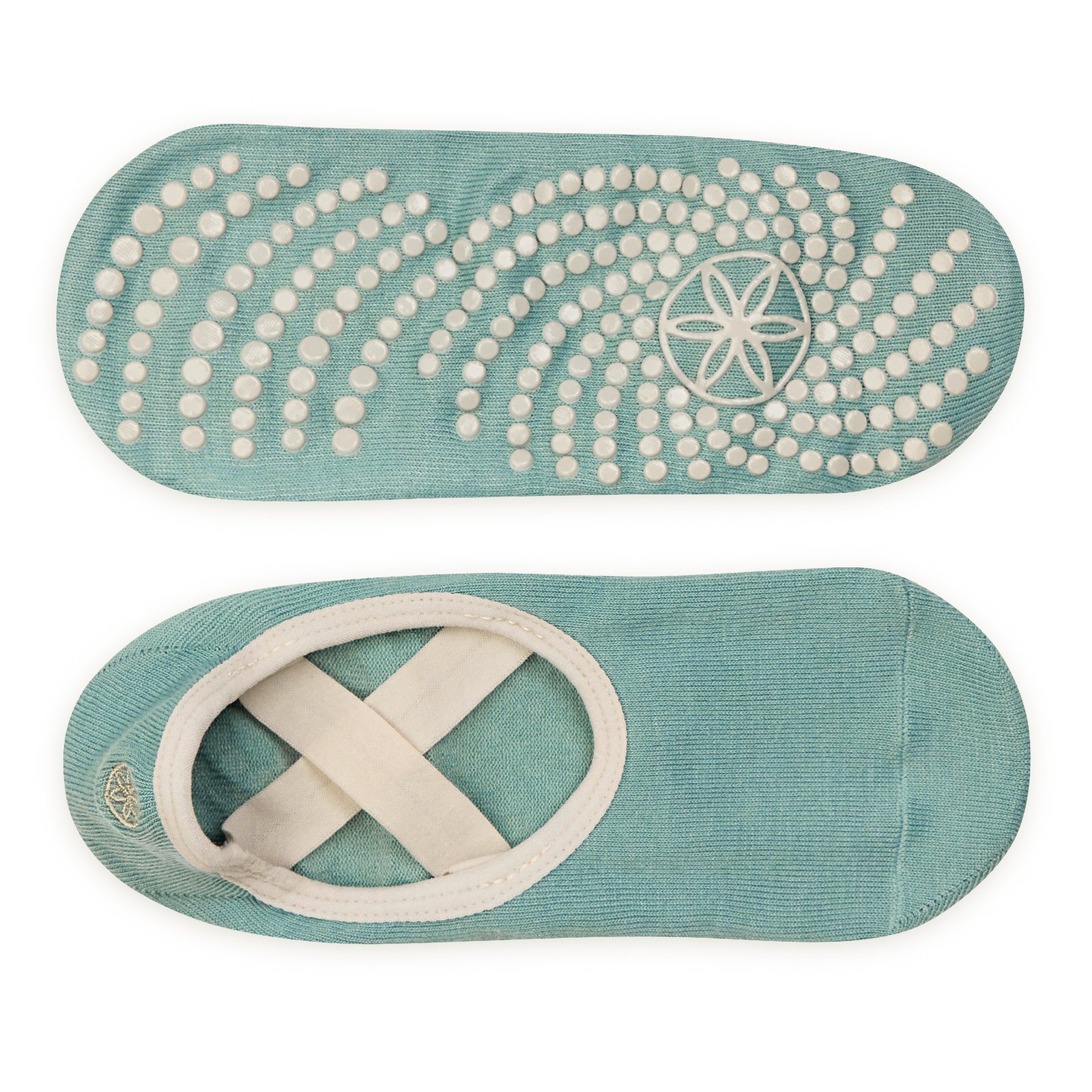 Gaiam Grippy Yoga Barre Socks Iceberg