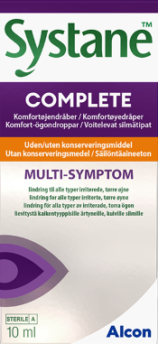 Systane Complete Utan Konserveringsmedel 10 ml