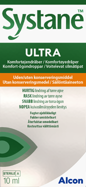 Systane Utan Konserveringsmedel Ultra 10 ml