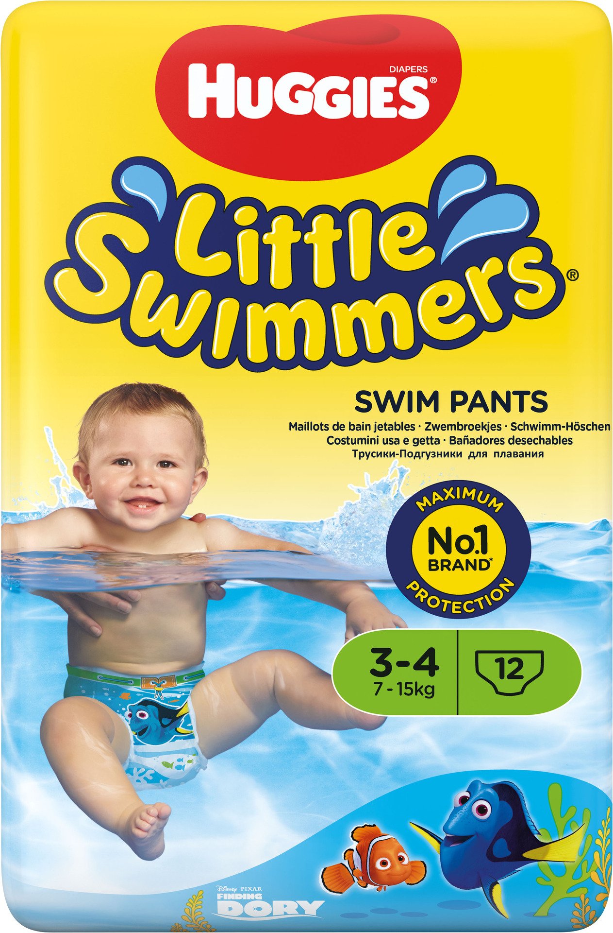 Huggies Little Swimmers Stl 3-4 (7-15 kg)