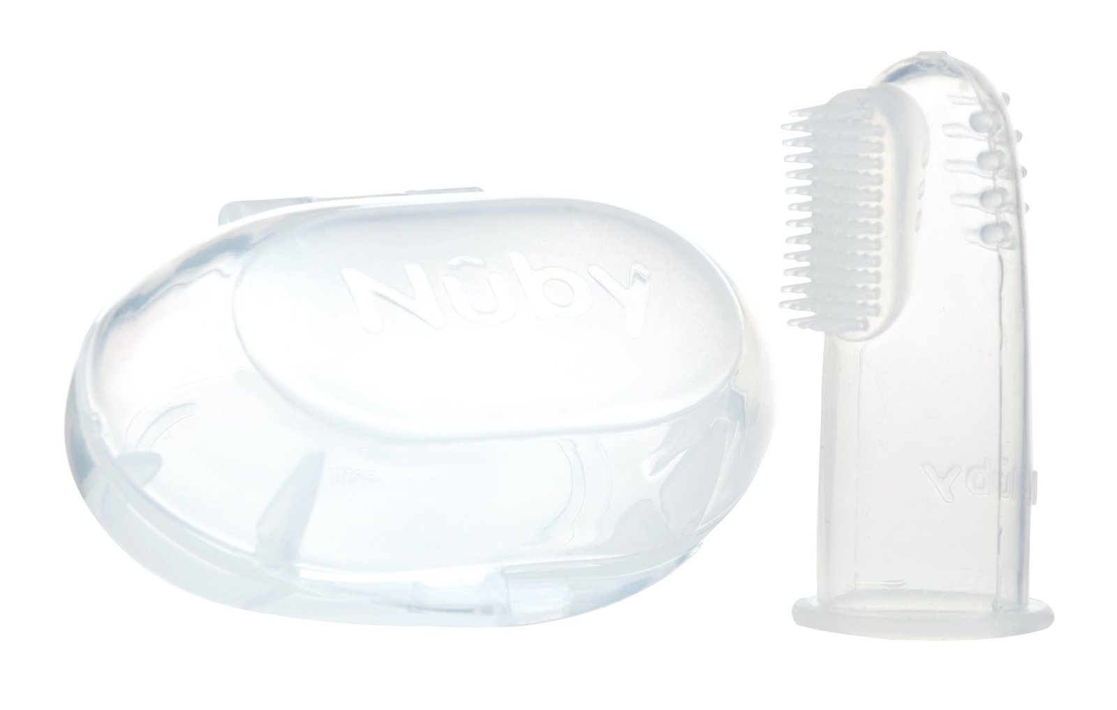 Nuby Silicone Finger Toothbrush +3m