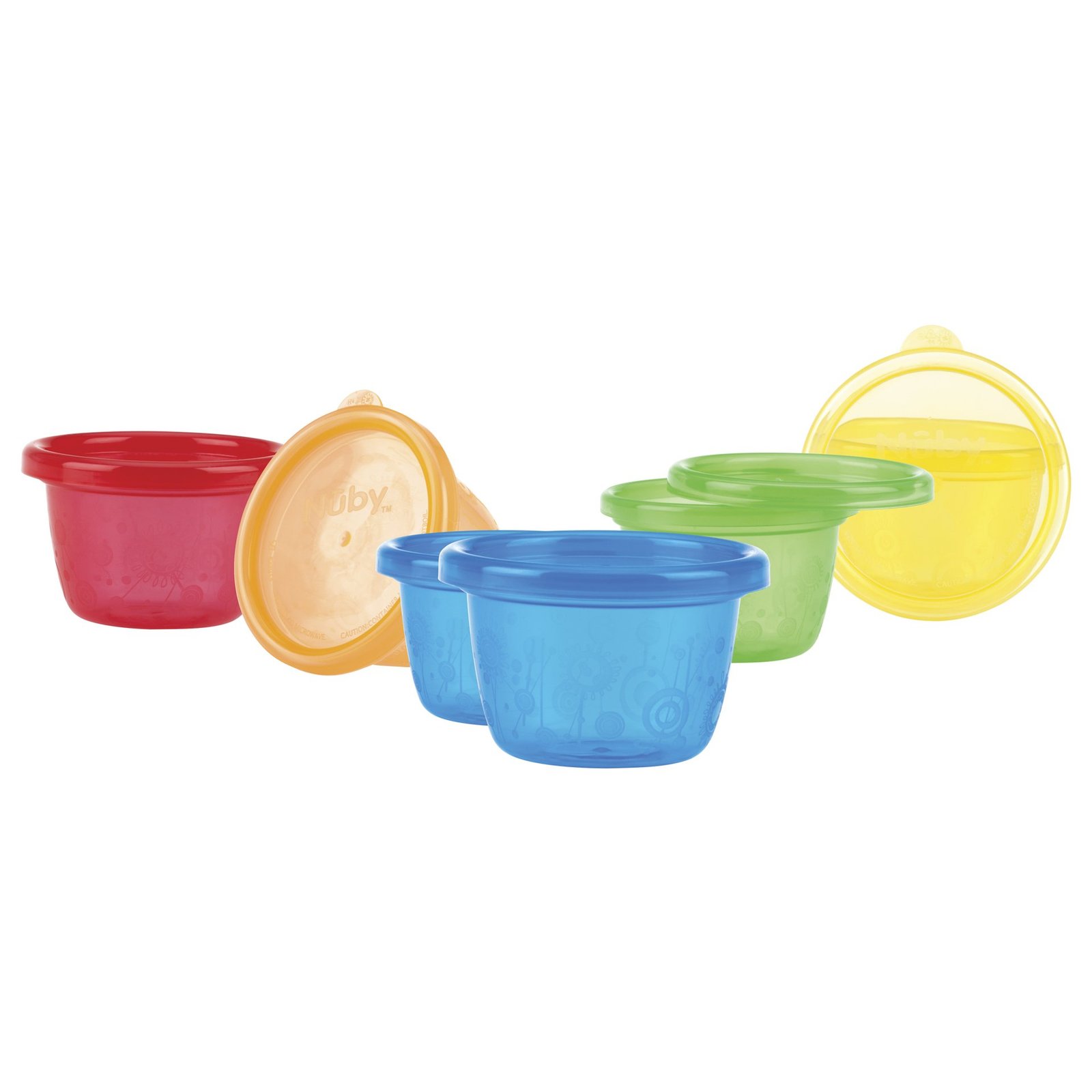 Nuby Snack Bowl Set 120ml 6 st