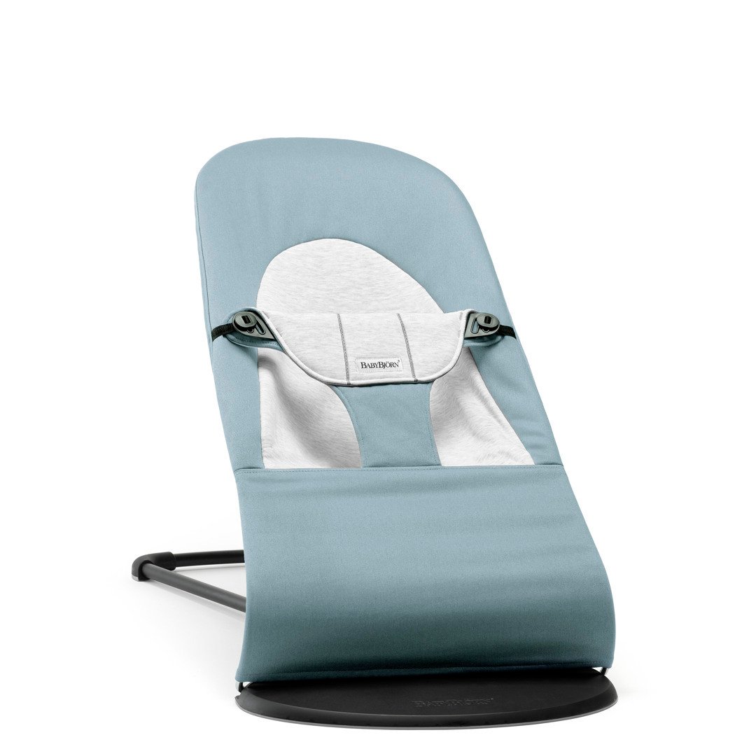 BabyBjörn Babysitter Balance Soft Vävd/Jersey Blå/Grå