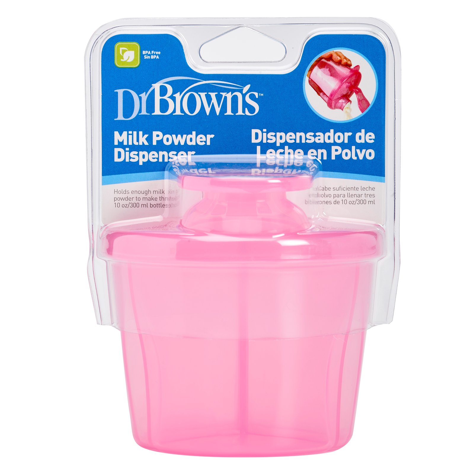 Dr.Brown´s Vällingdoserare Rosa 1 st