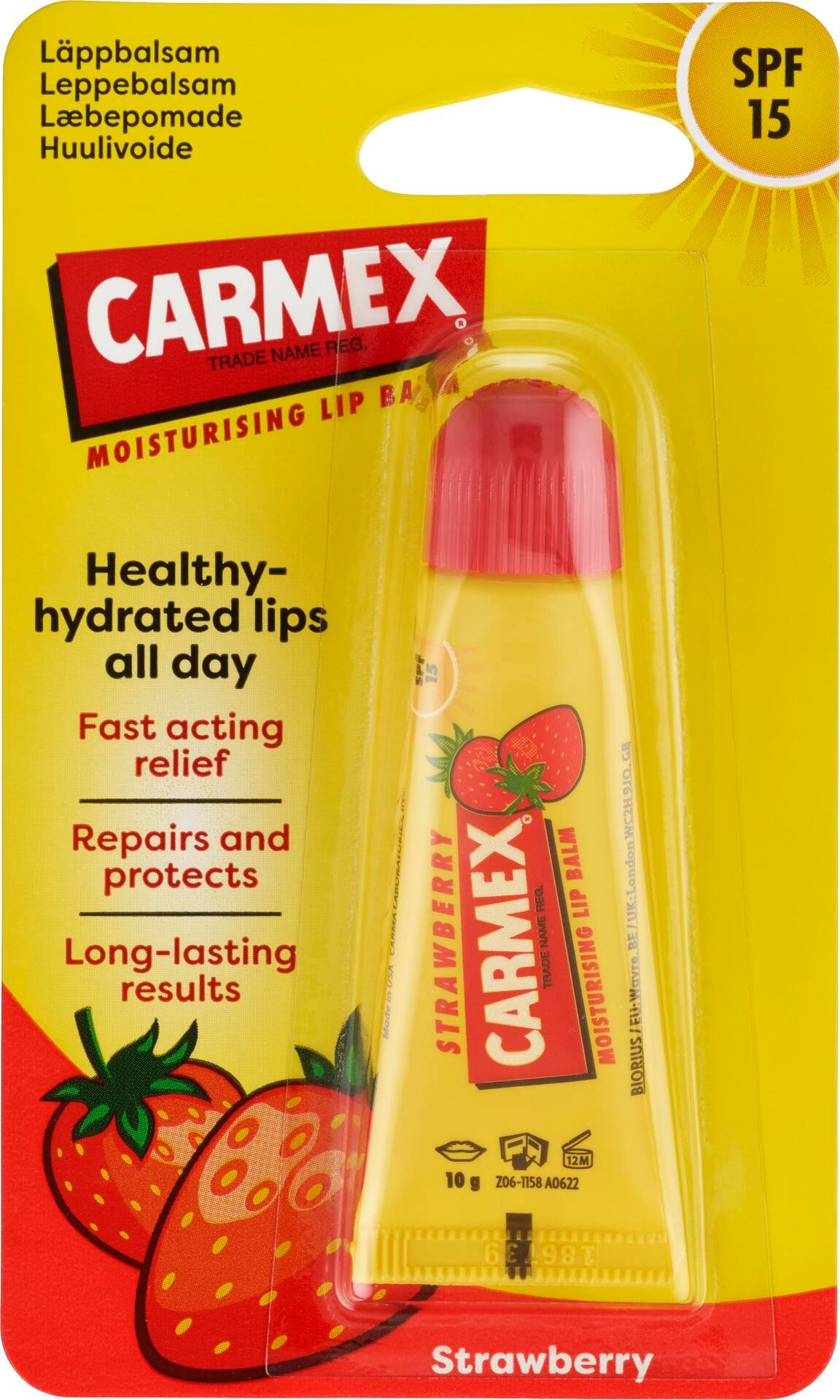Carmex Strawberry Tube 1 st