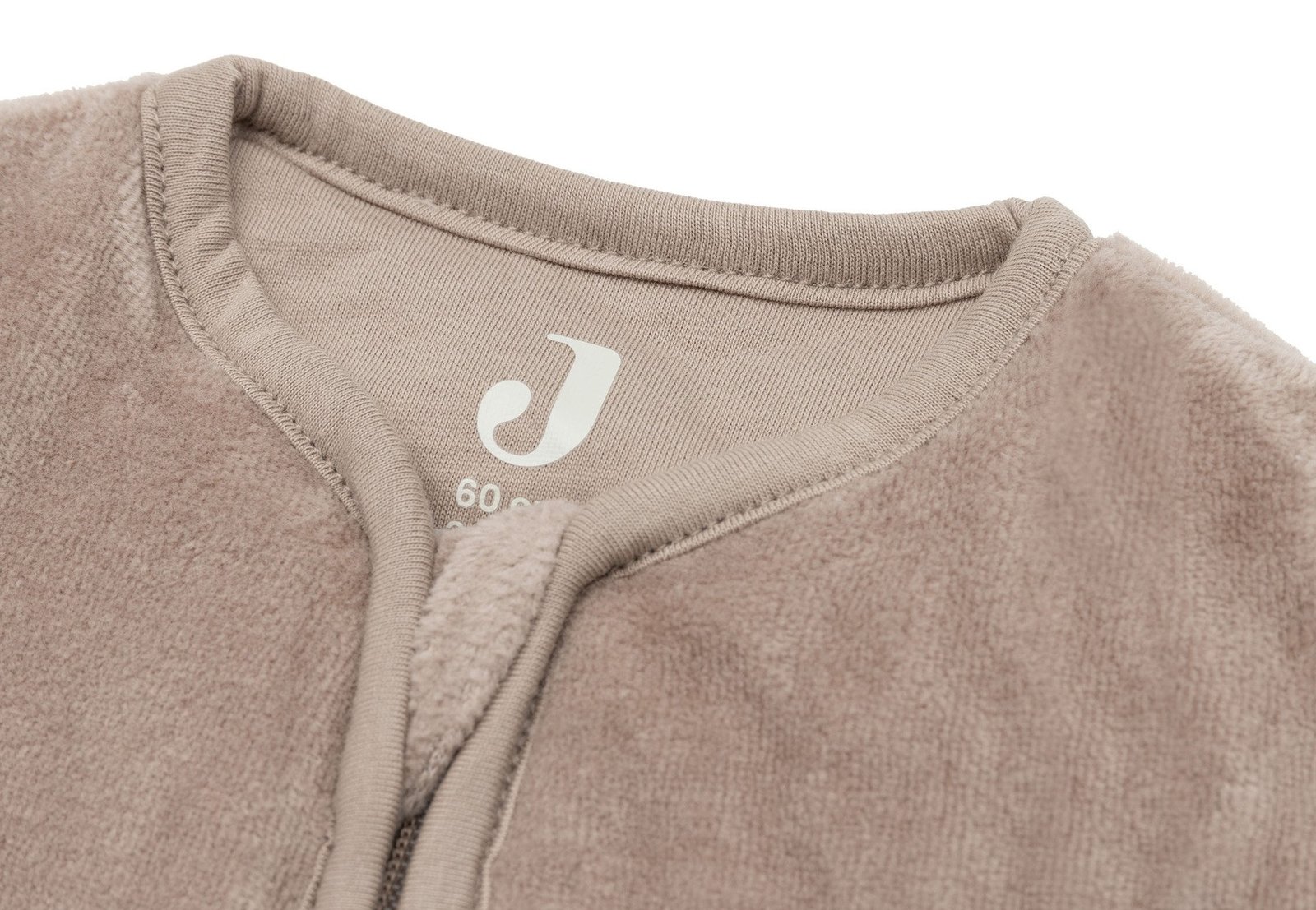 Jollein Sovpåse M Avtagbar Ärm Round Nyfödd 60 cm Velvet Milky Coffee