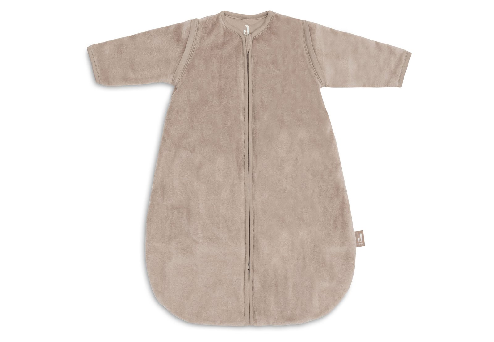 Jollein Sovpåse M Avtagbar Ärm Round Nyfödd 60 cm Velvet Milky Coffee