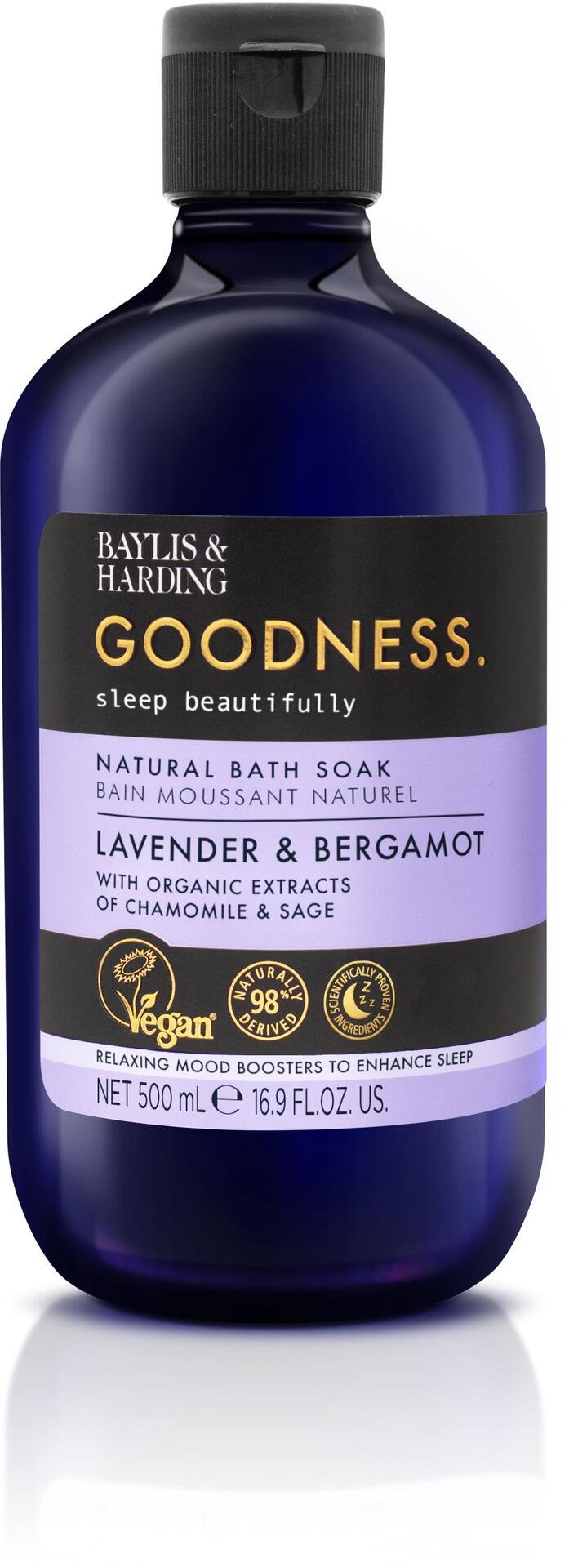 Baylis & Harding Goodness Sleep Lavender Bath Soak 500 ml