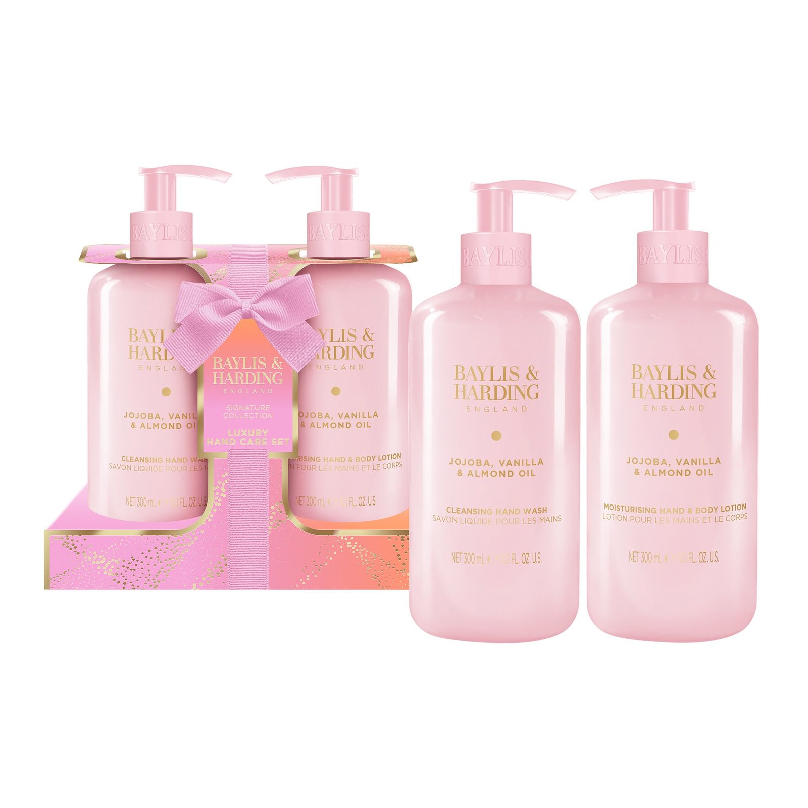 Baylis & Harding Jojoba, Vanilla & Almond Oil Hand Care Gift Set 600 ml