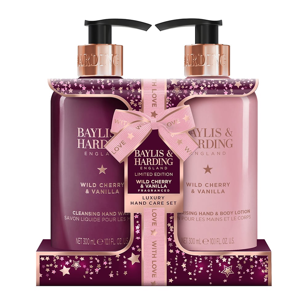 Baylis & Harding Wild Cherry & Vanilla Luxury Hand Care Gift Set
