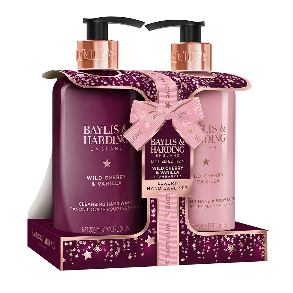 Baylis & Harding Wild Cherry & Vanilla Luxury Hand Care Gift Set