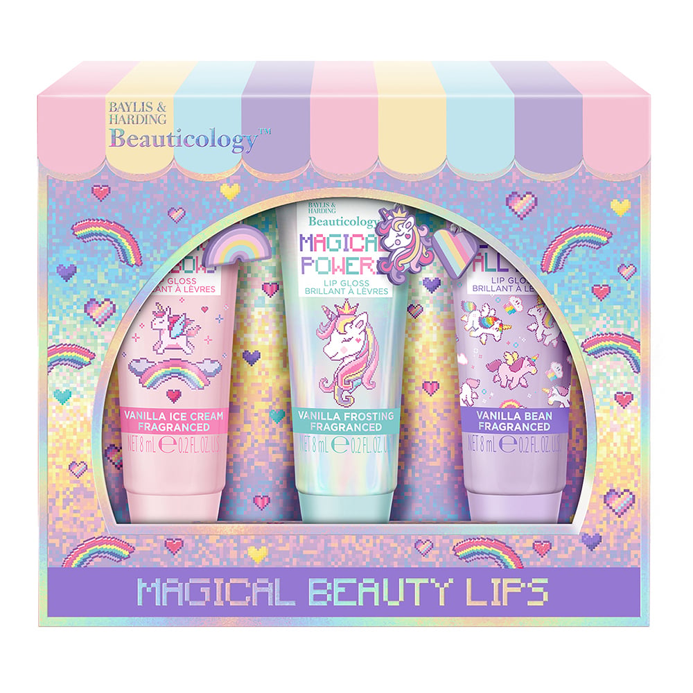 Baylis & Harding Beauticology Beauty Lip Gloss Trio Gift Set 3 x 8 ml