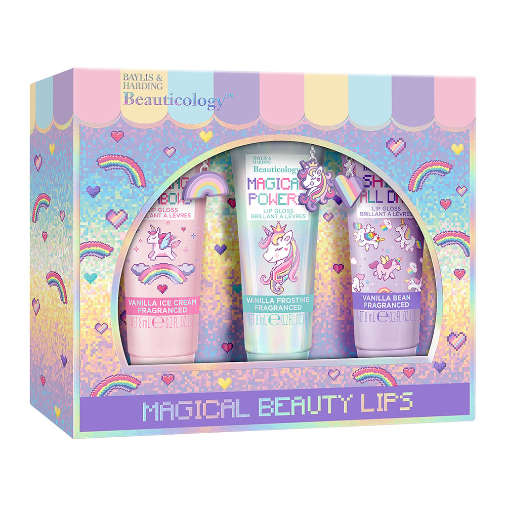Baylis & Harding Beauticology Beauty Lip Gloss Trio Gift Set 3 x 8 ml