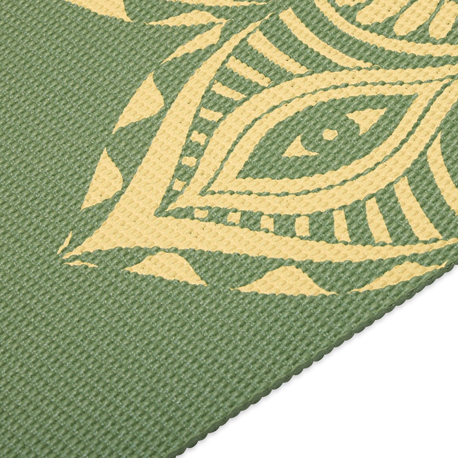 GAIAM Olive Haze Mandala Yoga Mat 6mm