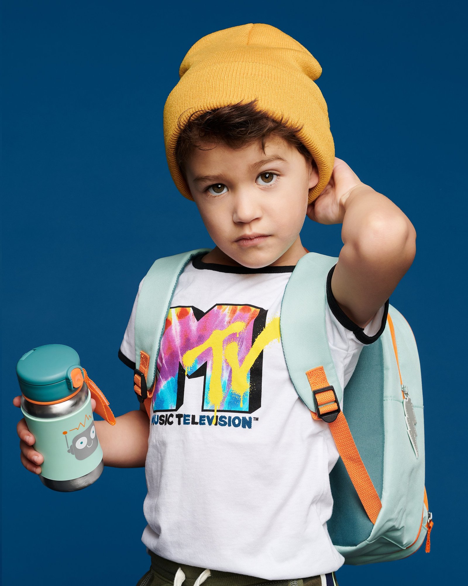 Skip Hop Spark Style Sportflaska Robot 350 ml