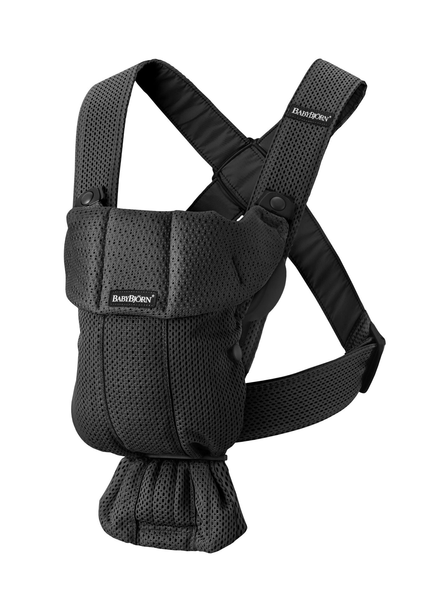 BabyBjörn Bärsele Mini 3D Mesh Svart