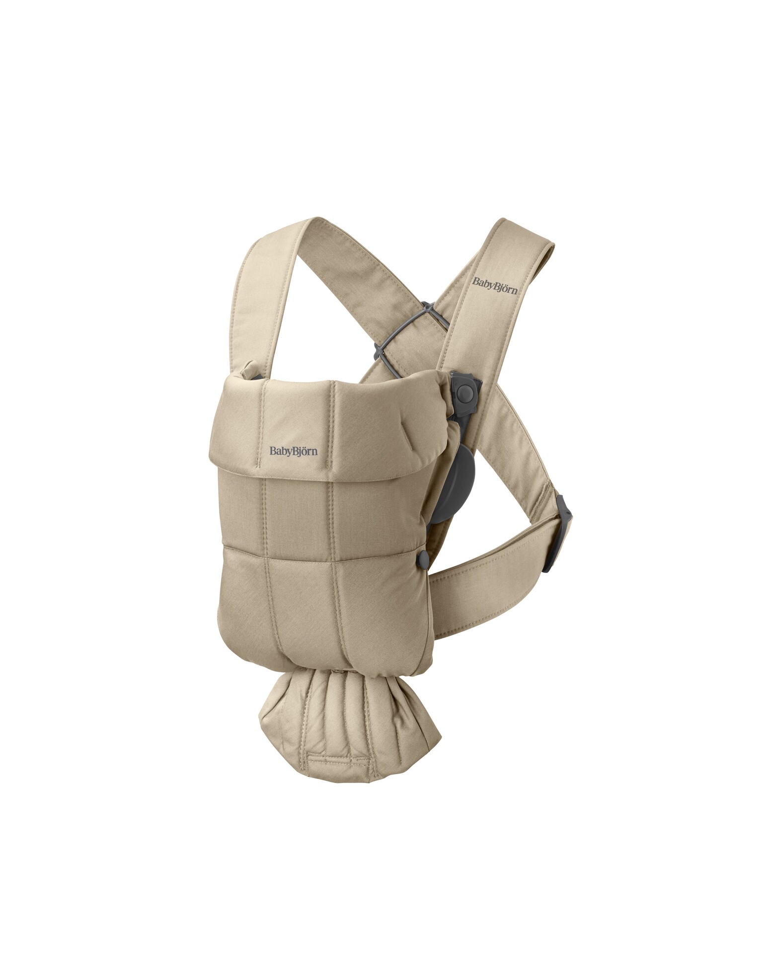 BabyBjörn Bärsele Mini Vävd Beige