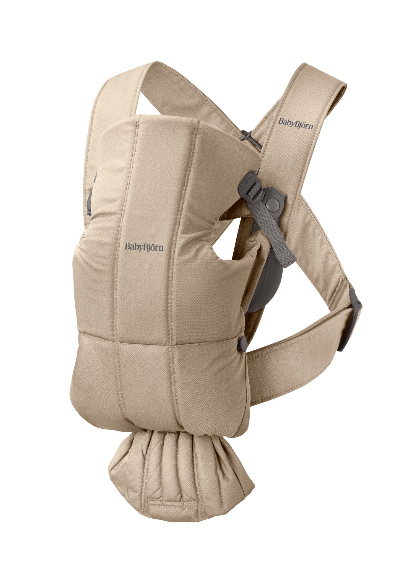 BabyBjörn Bärsele Mini Vävd Beige