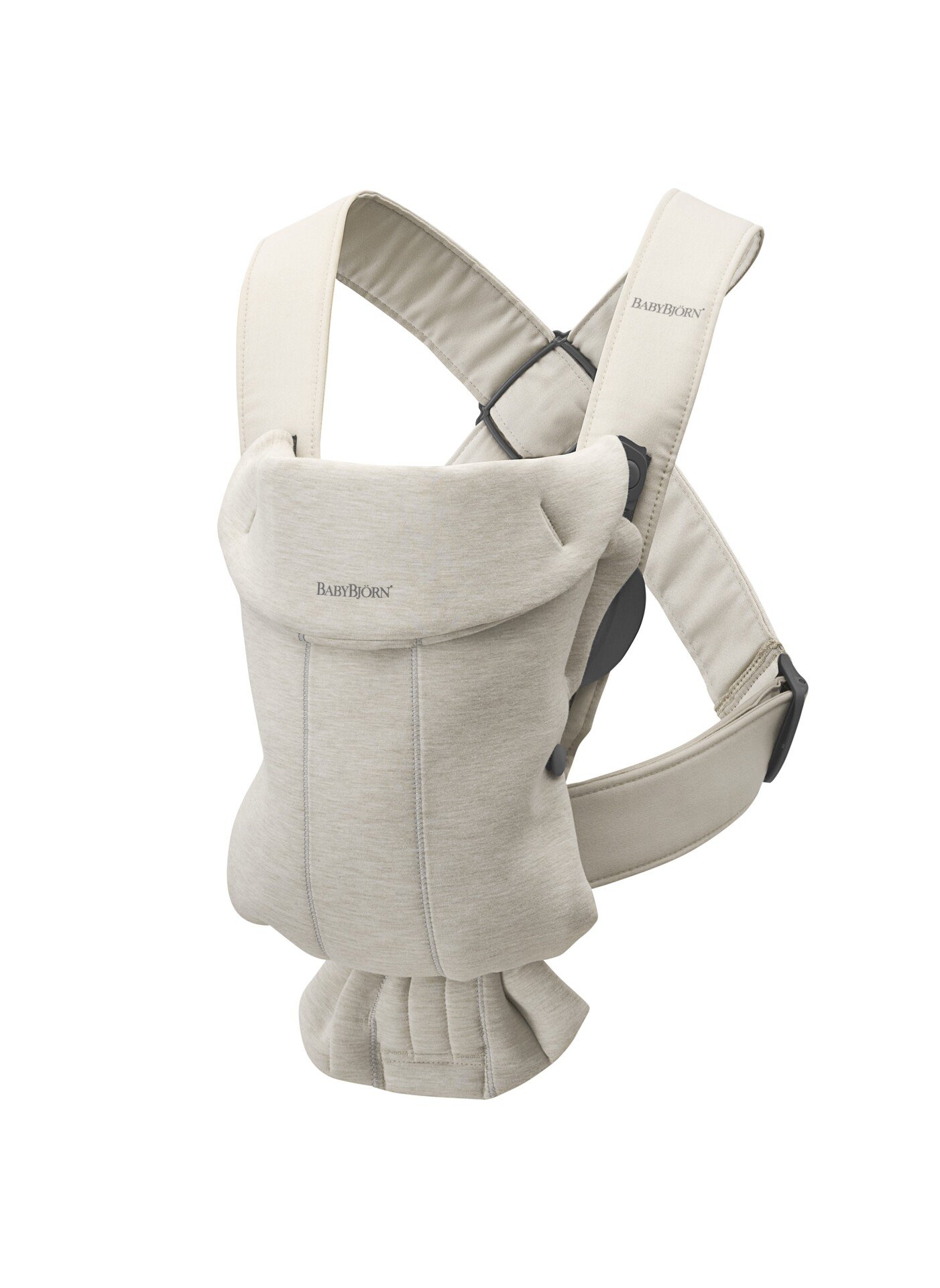 BabyBjörn Bärsele Mini 3D Jersey Ljusbeige