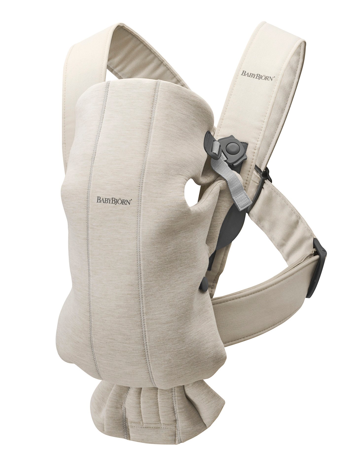 BabyBjörn Bärsele Mini 3D Jersey Ljusbeige