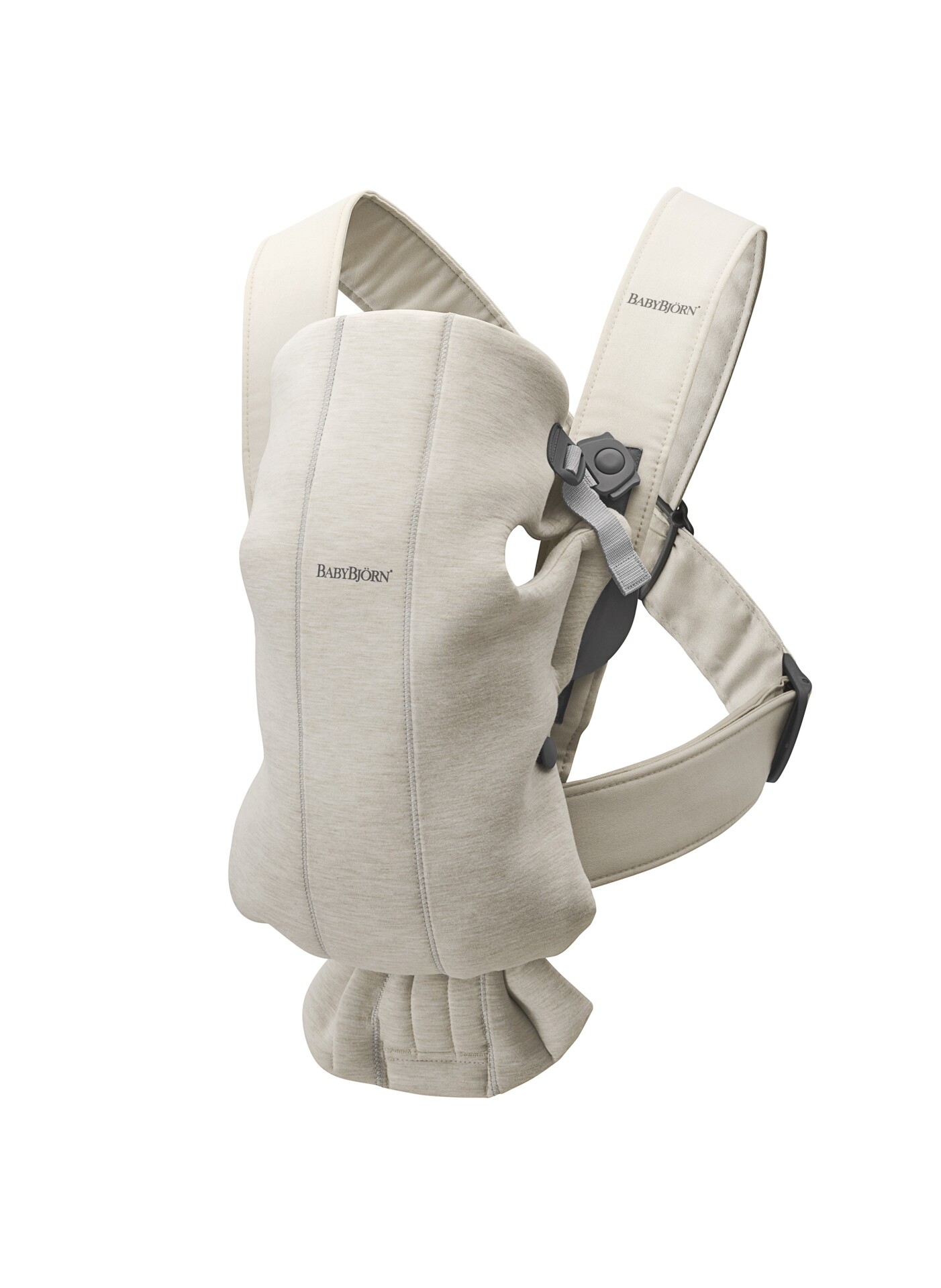BabyBjörn Bärsele Mini 3D Jersey Ljusbeige