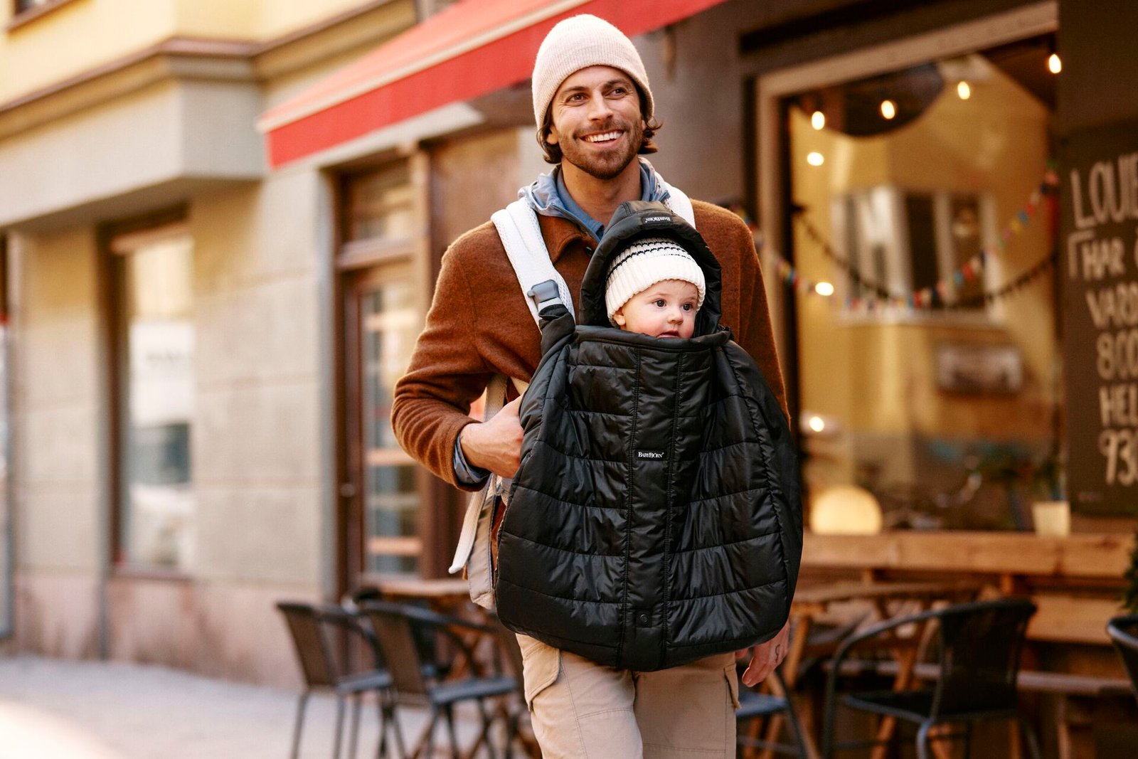 BabyBjörn Vinterskydd till Bärsele Svart