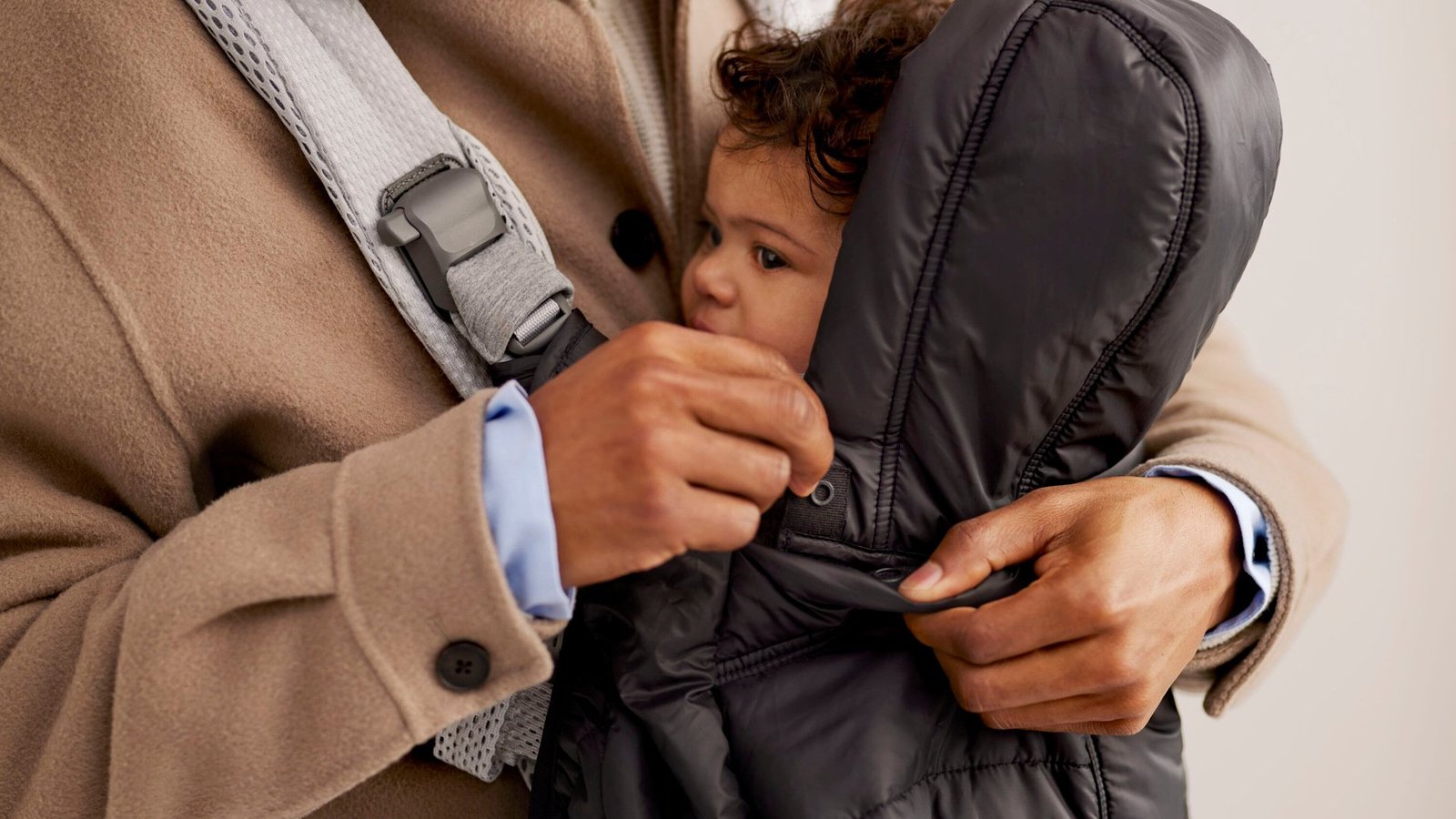 BabyBjörn Vinterskydd till Bärsele Svart