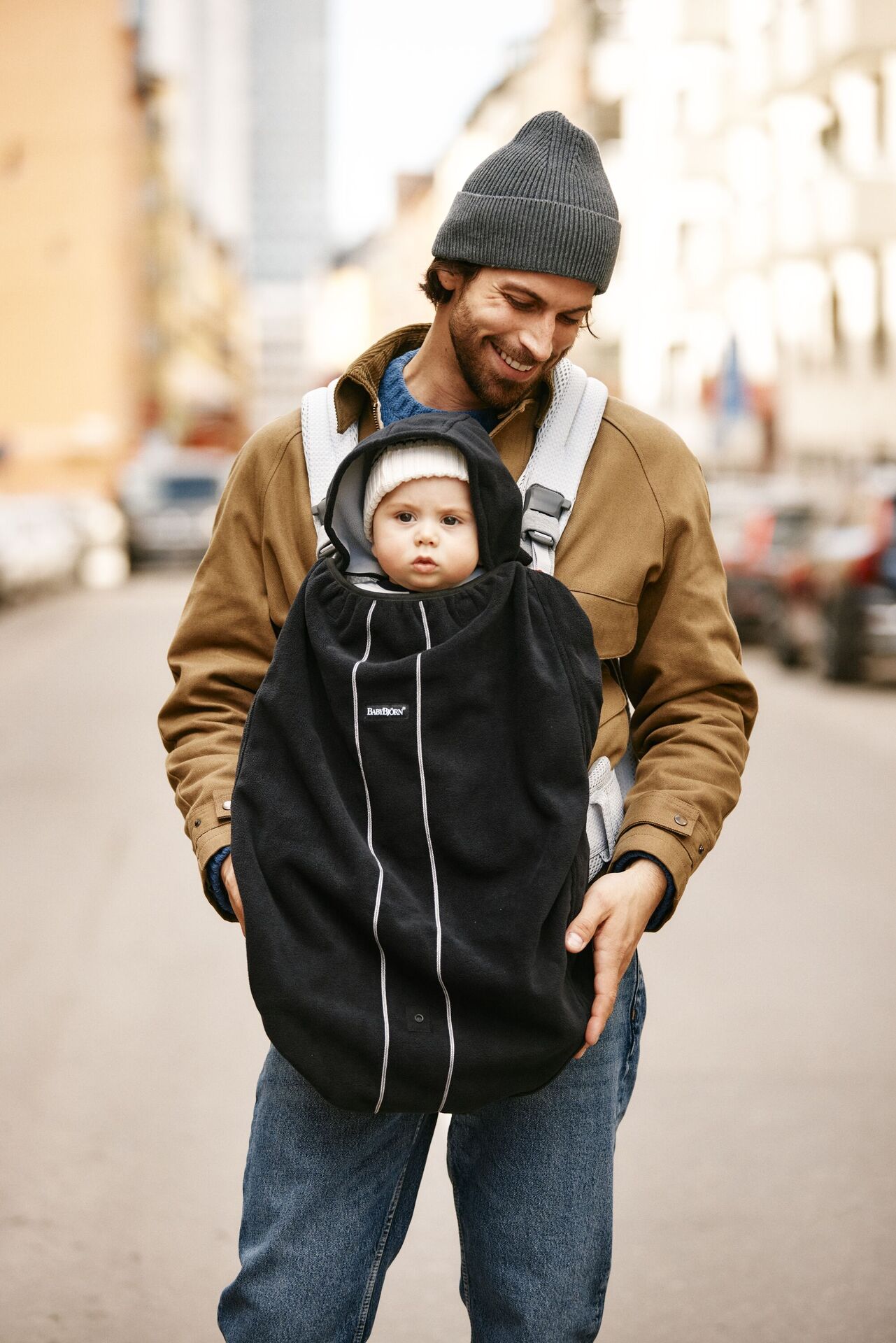 BabyBjörn Överdrag till Bärsele Svart