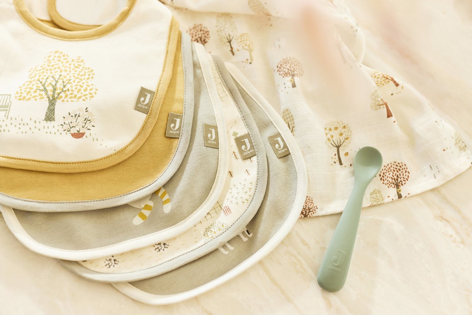 Jollein Bandana Bib Vattentät Tiny Park 5 st