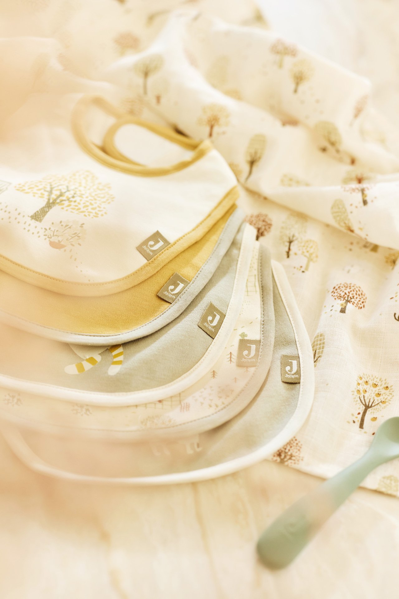 Jollein Bandana Bib Vattentät Tiny Park 5 st