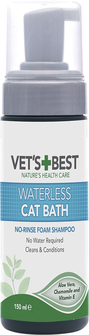 Vet´s Best Waterless Cat Bath Torrschampo Katt 150 ml