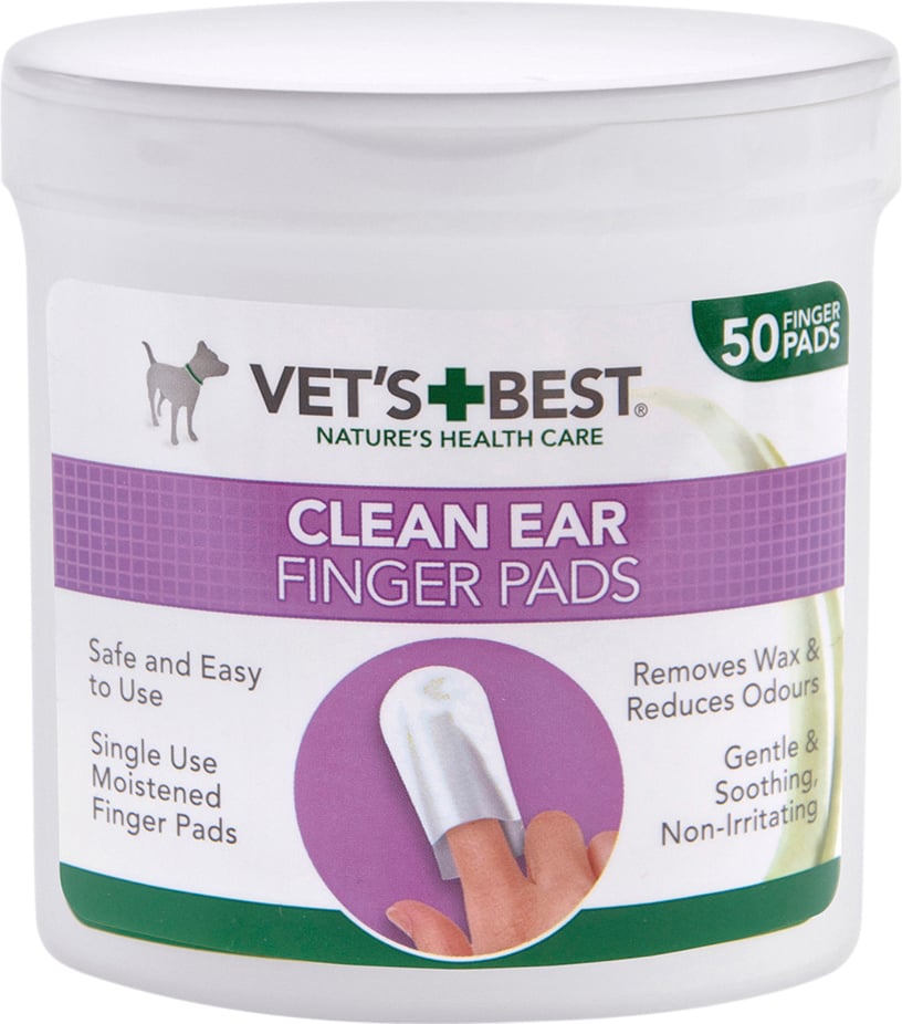 Vet´s Best Clean Fingertuta Öronvård 50 st