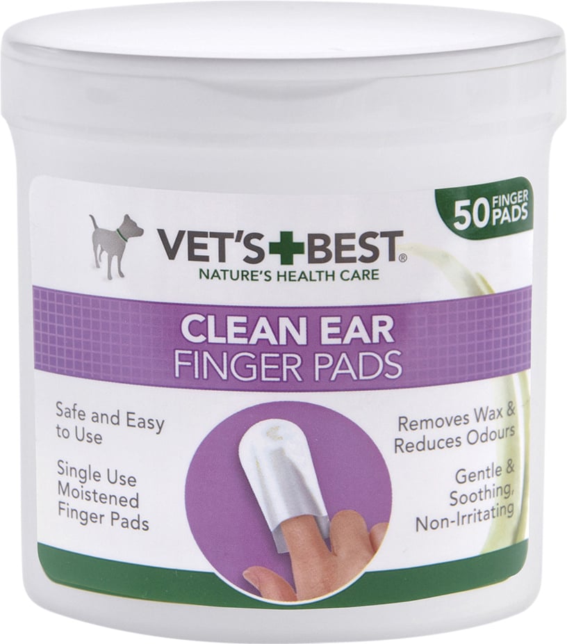 Vet´s Best Clean Fingertuta Öronvård 50 st