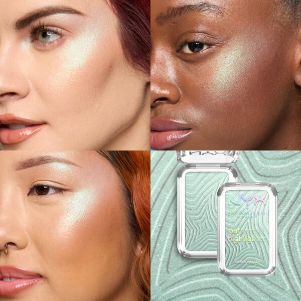NYX Professional Makeup Buttermelt Highlighter 20 Butta Mint 5 g