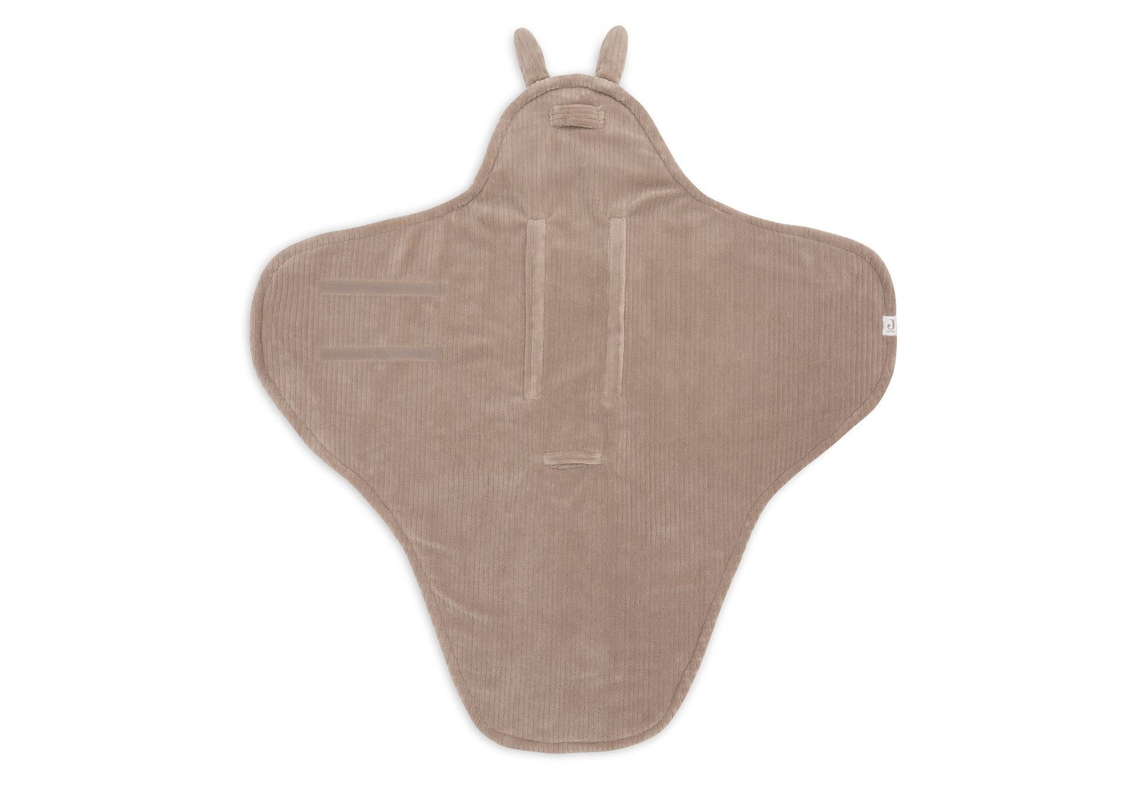 Jollein Omlottåkpåse Bunny Cloudy Rib Milky Coffee